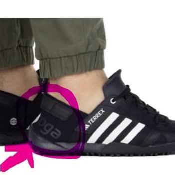 Adidas Terrex Daroga Shoes Noisy Walking and Poor Fit Issue