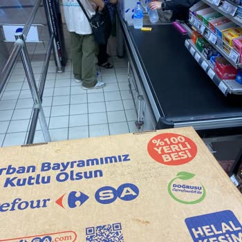Carrefour SA Kurbanda Et Yerine Yağ Aldık