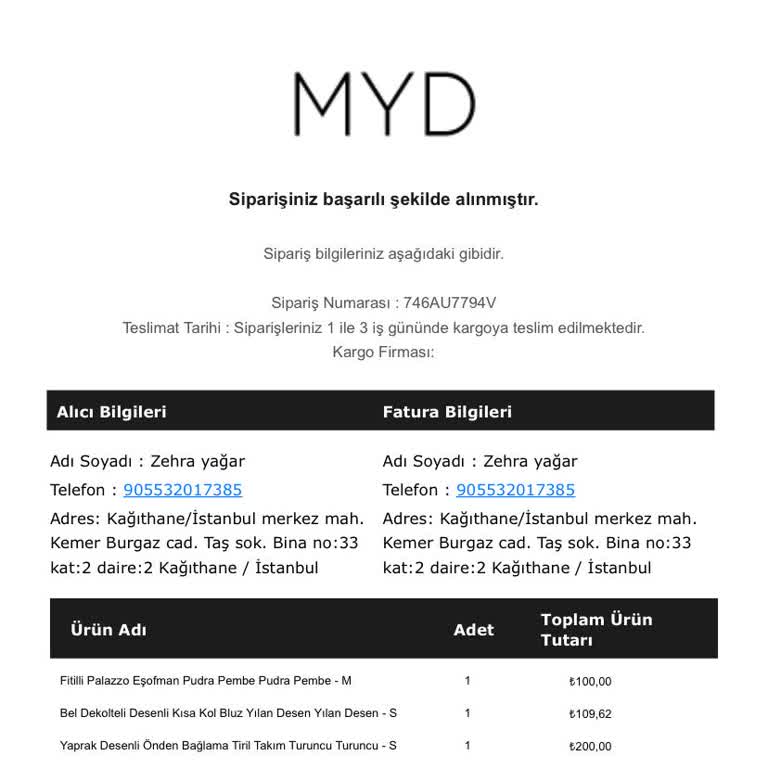 My Dükkan Geç Teslim Ediyor