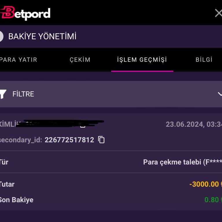 Betpord Sürekli Oyalıyor
