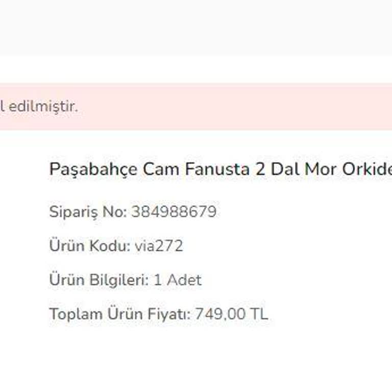 Çiçek Sepeti Şımardı Müşteriye Değer 0