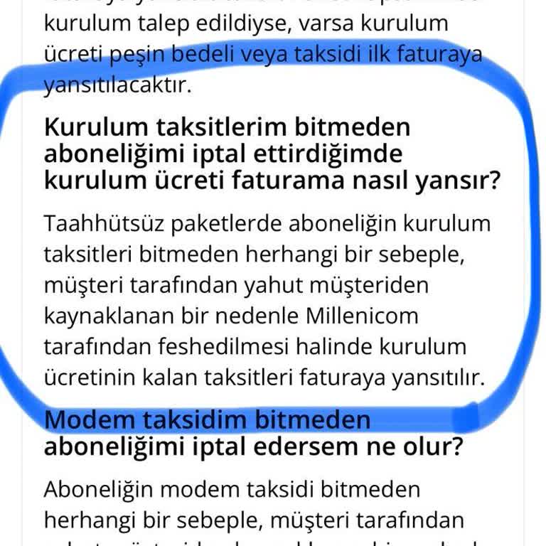 Millenicom Pişmanlığı! Bir Daha Kullanmam.