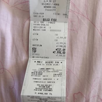 UKİ Ürün Kalitesizliği İlk Giymede Kopan Toka