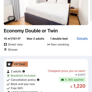 Agoda Yanlış Ücret Gösterimi Ve Eksik Para İadesi