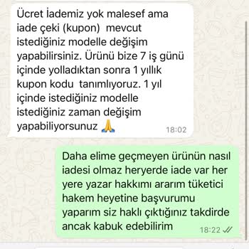 Veramuu Elime Ulaşmayan Siparişin İade Talebi Reddedildi