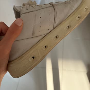 Ecco Ayakkabı Ecco Beyaz Ayakkabı Sararması