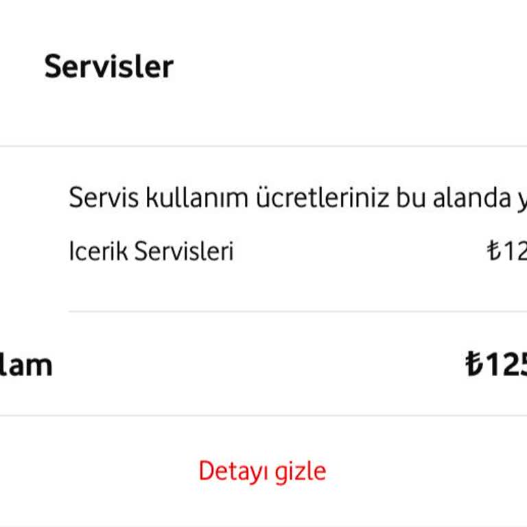 Vodafone Çok Kötü Bir Hizmet