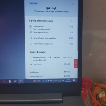 Yemek Sepeti Kurye Sorunu