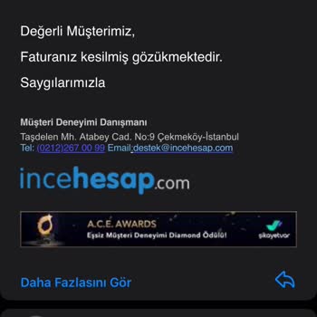 İncehesap Değişim Talebi İstiyorum Sadece