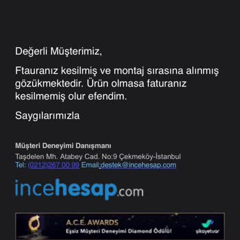 İncehesap Değişim Talebi İstiyorum Sadece