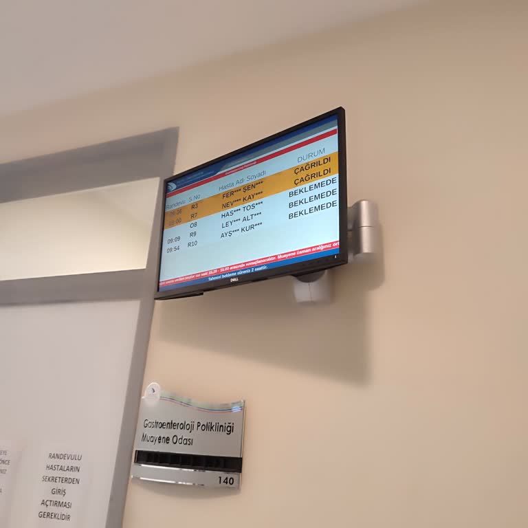 Düzce Üniversitesi Hastanesi Randevulu Hasta Bekletme