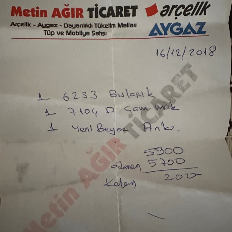 Arçelik Bayilikte Yaşanan Beyaz Eşya Sorunu