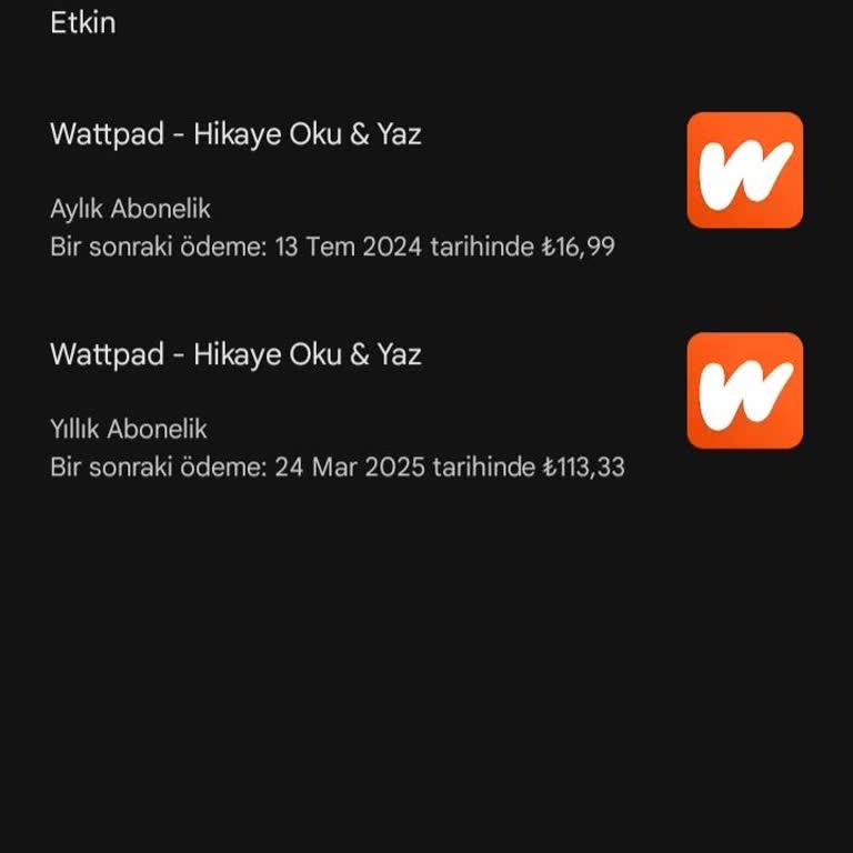Wattpad Hesabımdan Para Çekiliyor