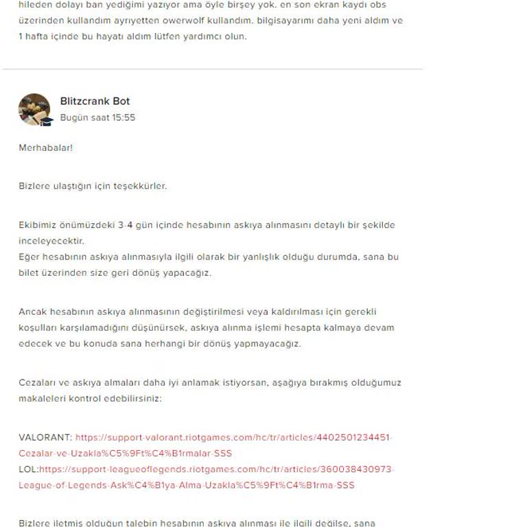 Riot Games Riot Vanguard 152 Hatası Yoktan Yere Önce Askıya Alınma Sonra Permaban