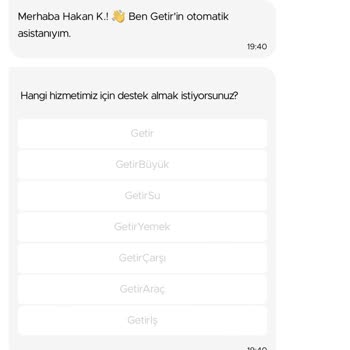 Getir Tarihi Geçmiş Ürün Hakkında Şikayet Kabul Etmiyor