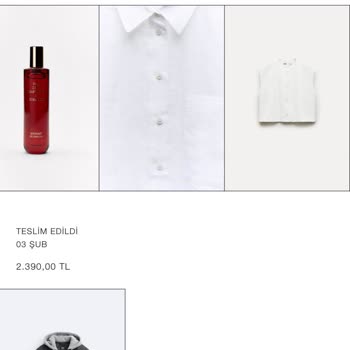 Zara Online Alışverişimi Başkasına Teslim Etmişler
