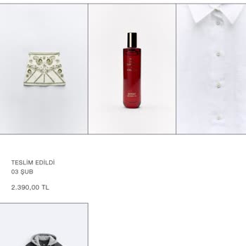 Zara Online Alışverişimi Başkasına Teslim Etmişler