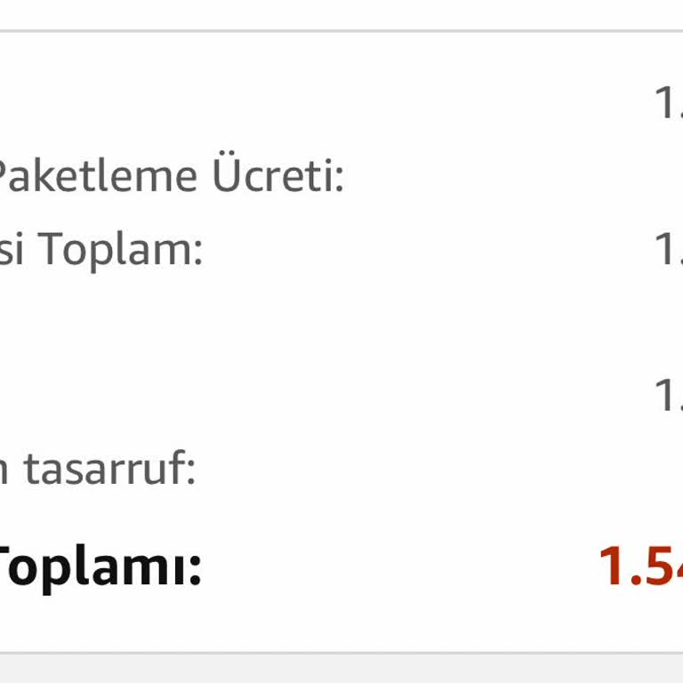 Amazon İptal Edilen Ürünün İadesini Yapmadı