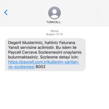 Paycell Kendi Başına İşlem Yapıyor