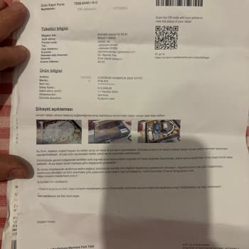 Marmara Park Bozuk Robot Süpürge Ve İade Sorunu