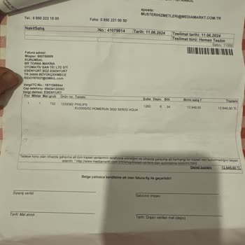 Marmara Park Bozuk Robot Süpürge Ve İade Sorunu