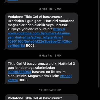 Vodafone Hat Taşıma Süreci