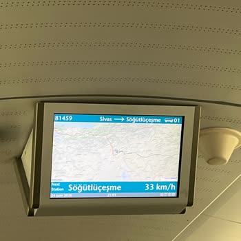 Çocuk Parkına Dönmüş YHT