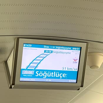 Çocuk Parkına Dönmüş YHT