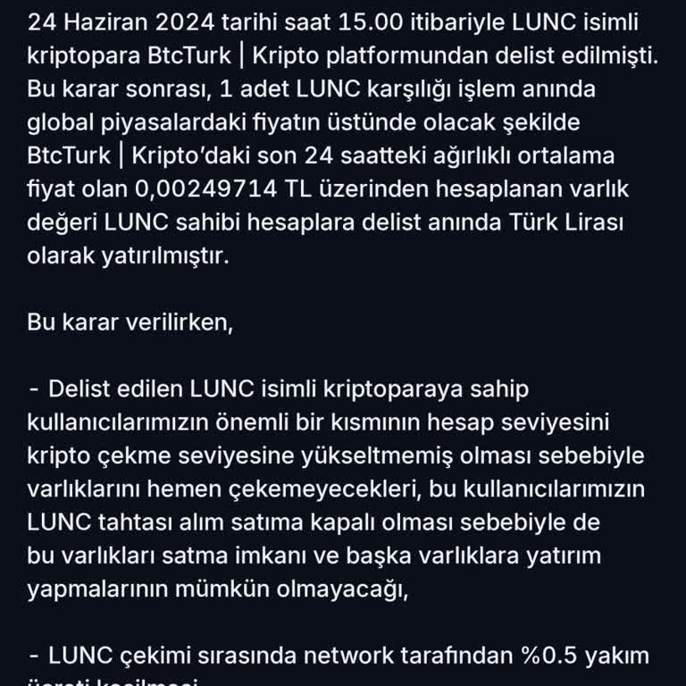 BTCTURK Bilgim Dışında Yapılan İşlem Nedeniyle Zarara Uğradım