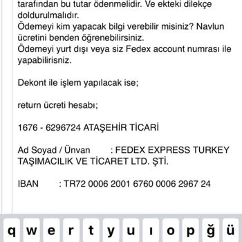 Fedex Gümrük Sorunu Malımızı Esir Alıyorlar Resmen
