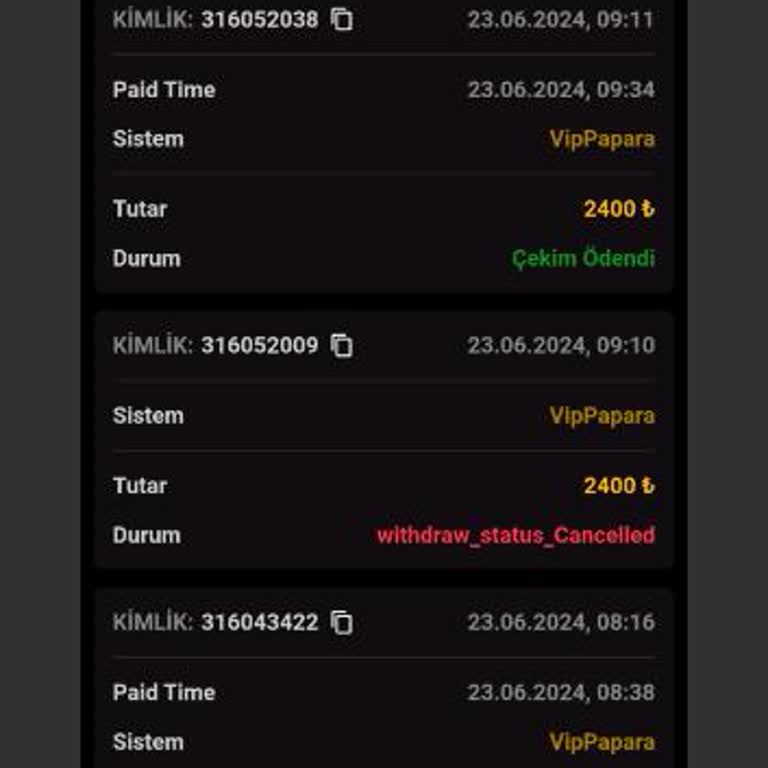 Orisbet Ve Papara İnsanların Hesaplarını Kullanıyor