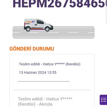Hepsi Moda İade İçin Hiçbir İşlem Yapılamıyor