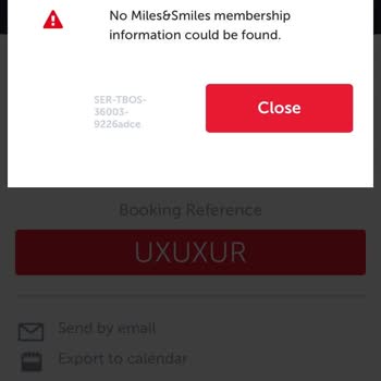 Unable to Use Miles&Smiles Benefits After Ticket Purchase