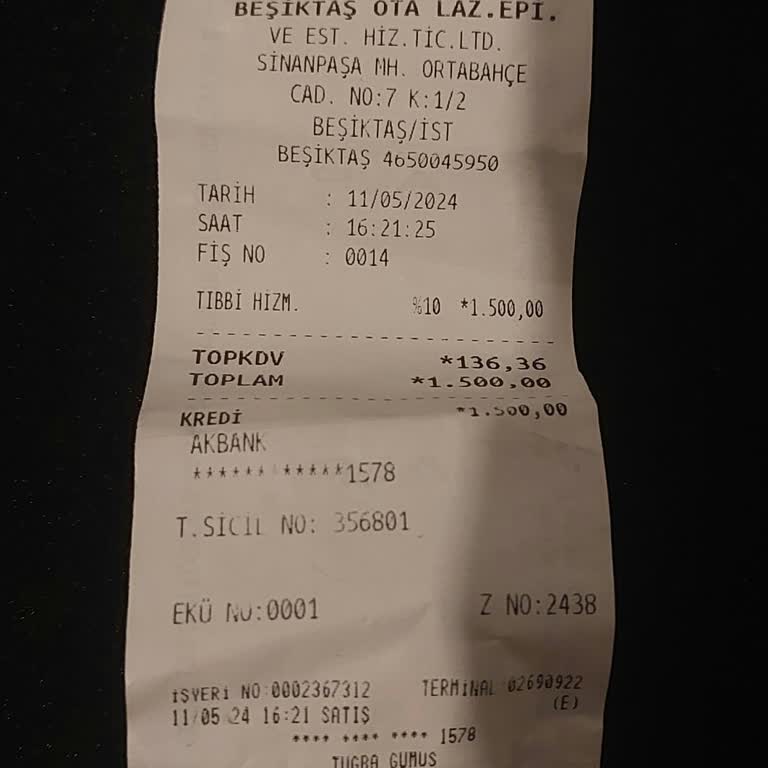 Ota Poliklinik Beşiktaş Cilt Bakım