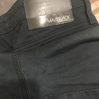 Mavi Pantolon Astar Kısmında Aşınma Meydana Geldi