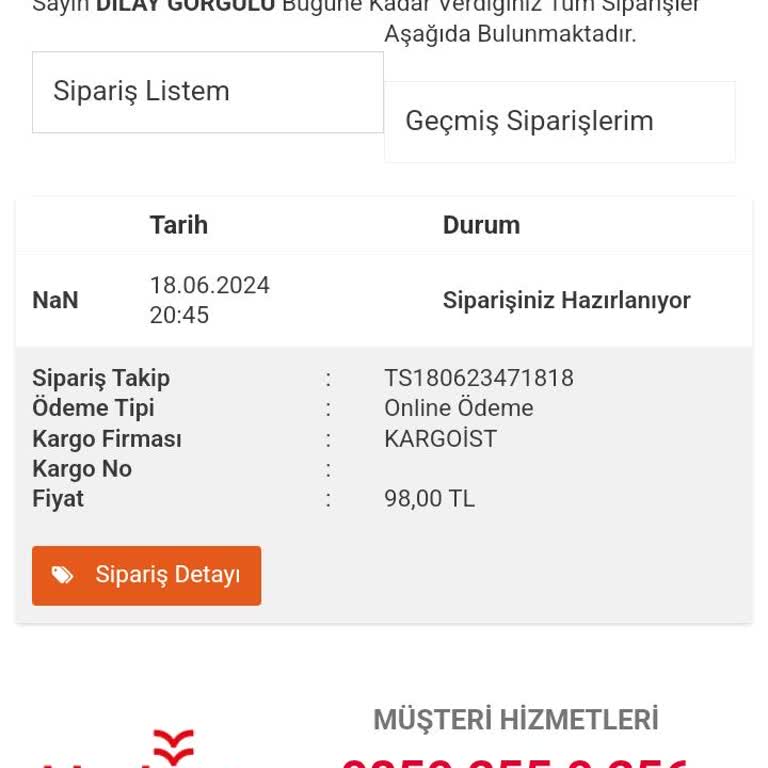 BKM Kitap Gelmeyen Siparişim