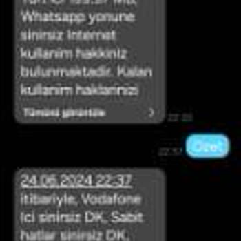 Vodafone Mobil İnternet Paketim Bitmeden Ek Paket Tanımlanması