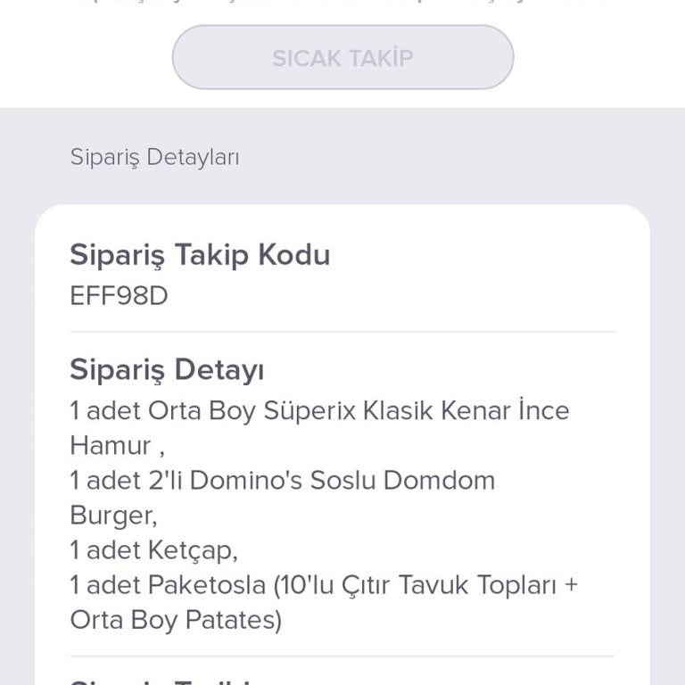 Domino's Pizza Şikayet Ettim Diye Siparişlerim İptal Oluyor