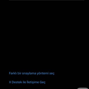 Twitter Kod Alma Sorunu