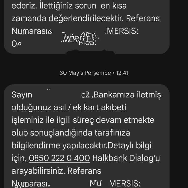 Master Card Yanlış Adres Teslimat