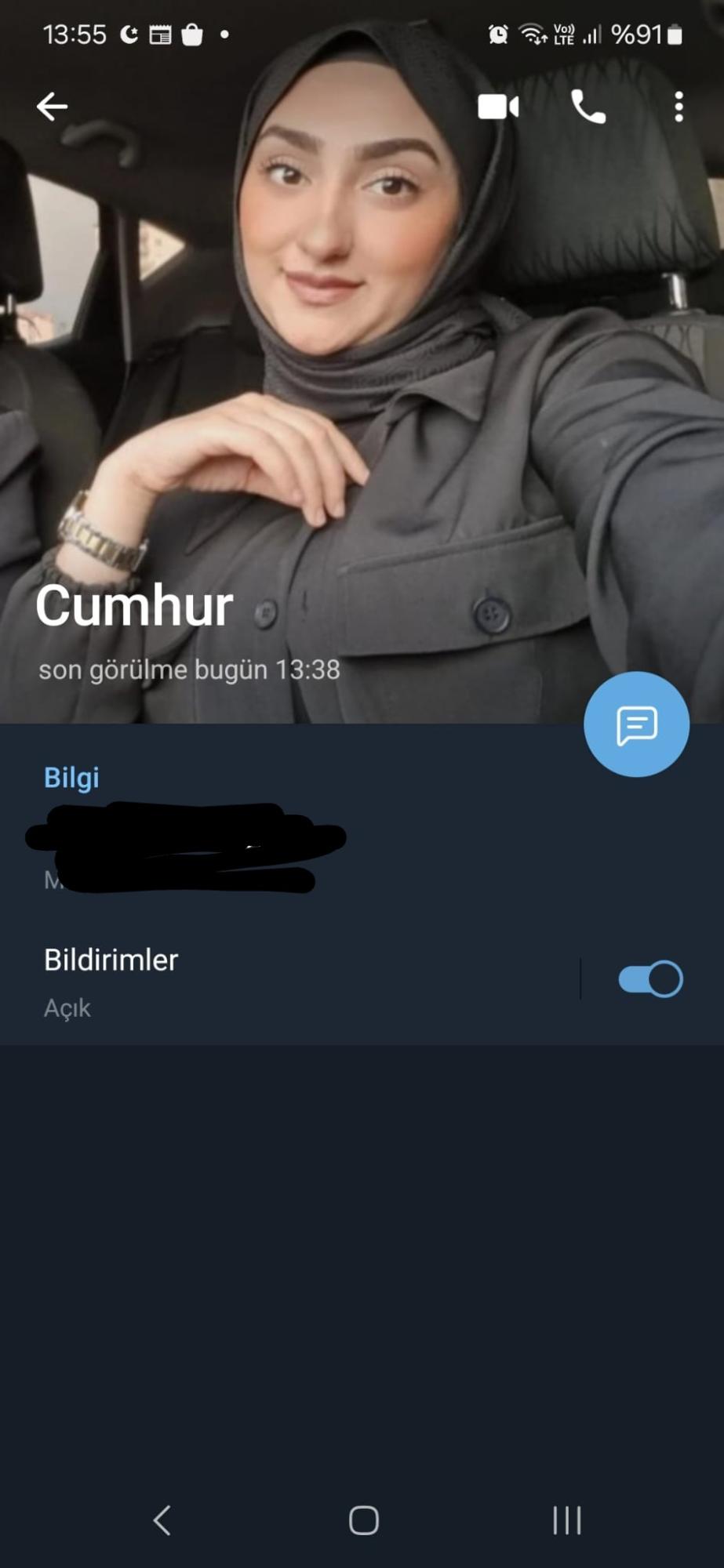 Haberim Olmadan Numaramla, Bayan Profiliyle Telegram Hesabı Açılmış -  Şikayetvar