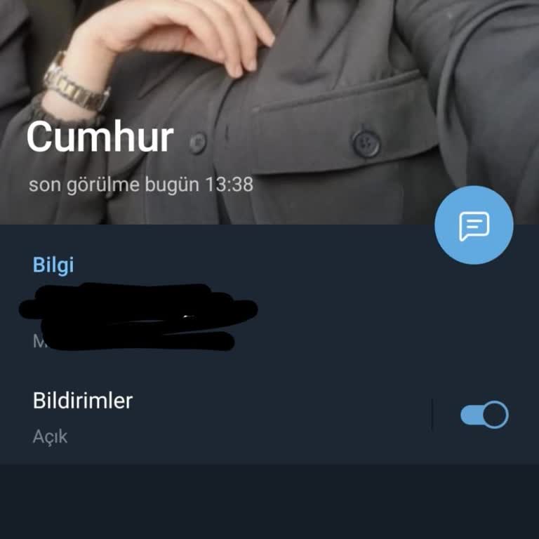 Haberim Olmadan Numaramla, Bayan Profiliyle Telegram Hesabı Açılmış