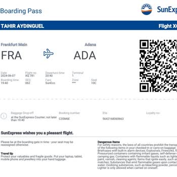 Sunexpress Hava Yollarında Gerçekleşen Aniden Uçuş Saati Değişikliği V