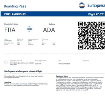 Sunexpress Hava Yollarında Gerçekleşen Aniden Uçuş Saati Değişikliği V