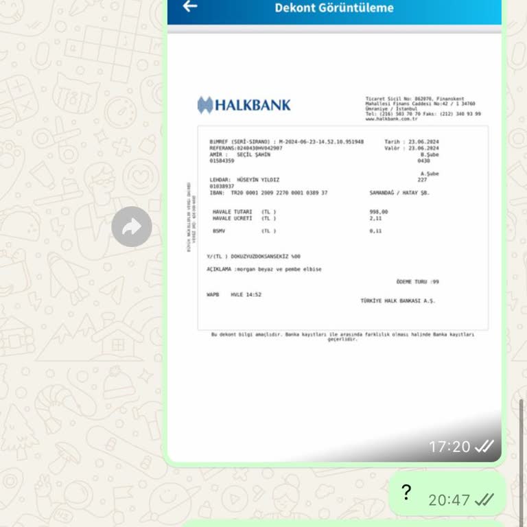 Maliav Butik (instagram: maliavdesign) Sipariş Durumu Hakkında Bilgi Alamama Sorunu