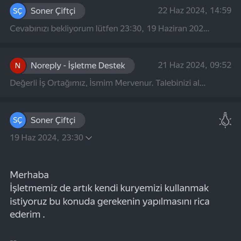 Yemek Sepeti Kuryesi İle Çalışmak İstemiyorum