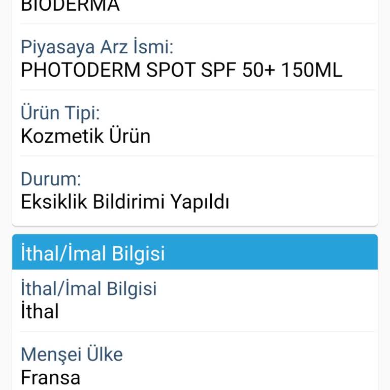 Bioderma Güneş Kremi Sahte