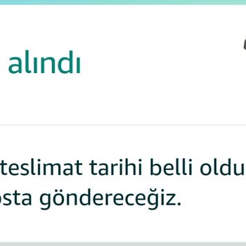 Amazon Sipariş Geciktirmesi Ve 2 Haftadır Teslim Edememesi