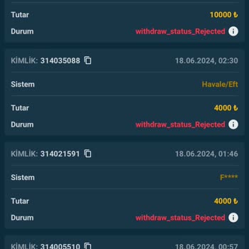 Vizebet Hesabımdaki Paranın İzinsiz Silinmesi