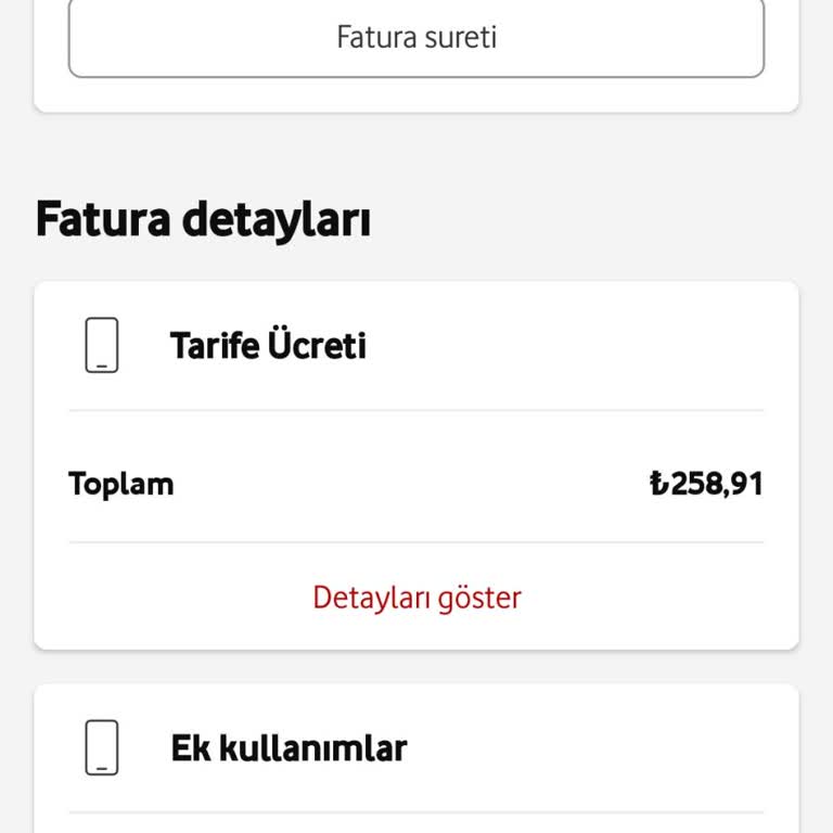 Vodafone Faturalı Hat Ve Alakasız Kesintiler